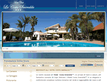 Tablet Screenshot of hotelclubcostasmeralda.com